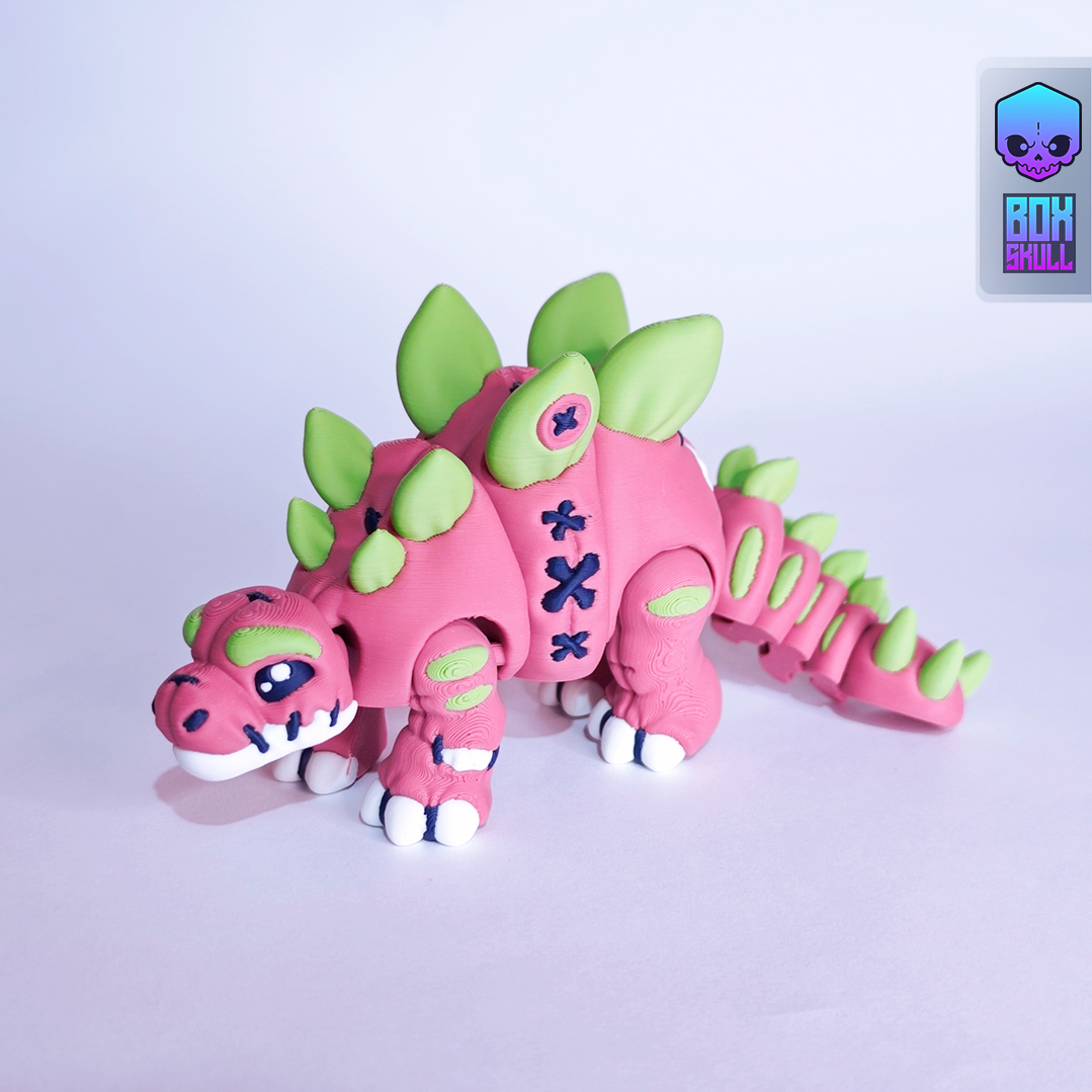 BoxSkull3D's tweet photo. FLEXI - STUFFED STEGOSAURUS
New designs available on @Cults3D 

https://t.co/SSUED2wVMG

#boxskull #animalprint #cults #stl #prints #print3d #teddy  #cults3d #StarWars #toys #dinosaur #bambulab #stuffed https://t.co/2Ml1WBikjW