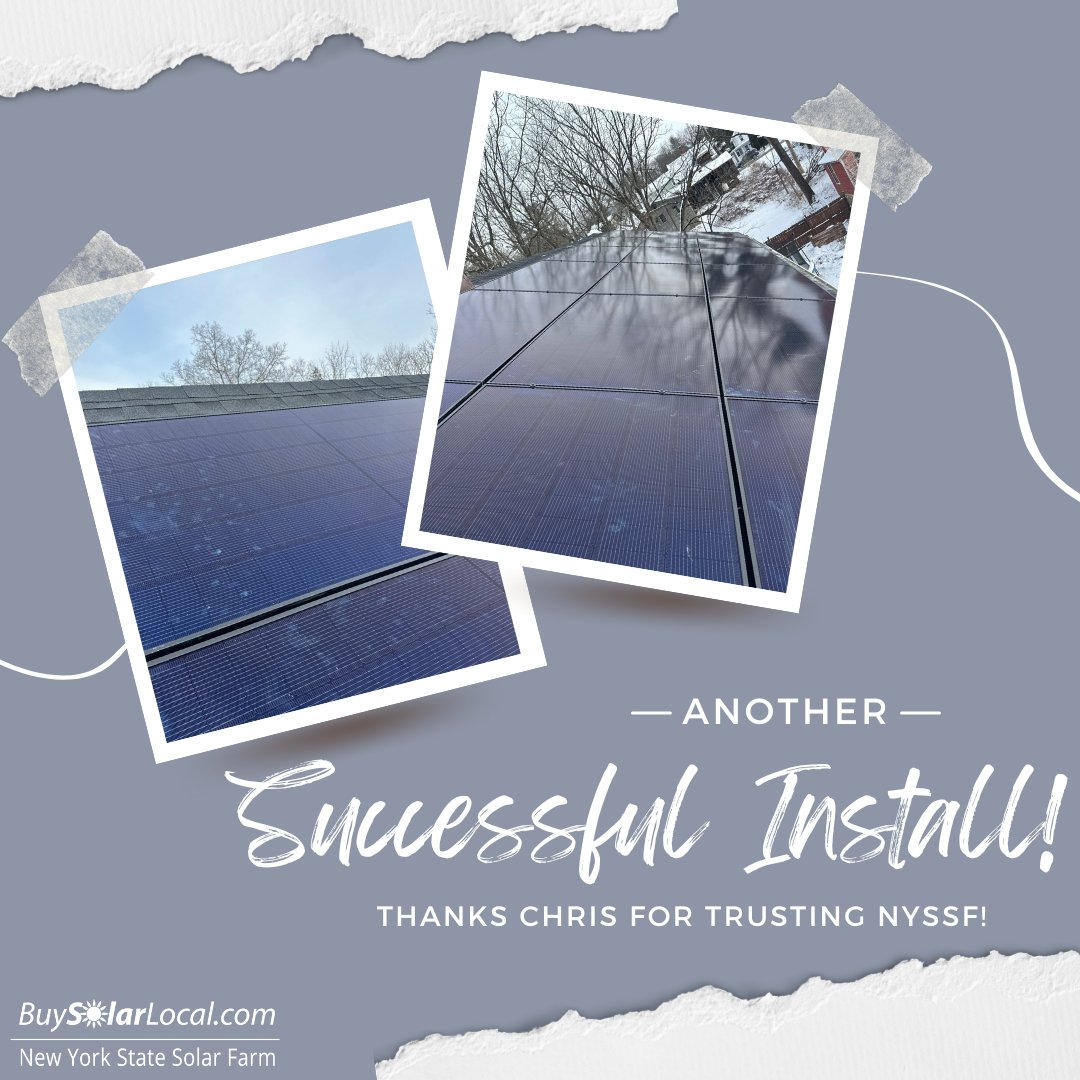 New York State Solar Farm tweet media