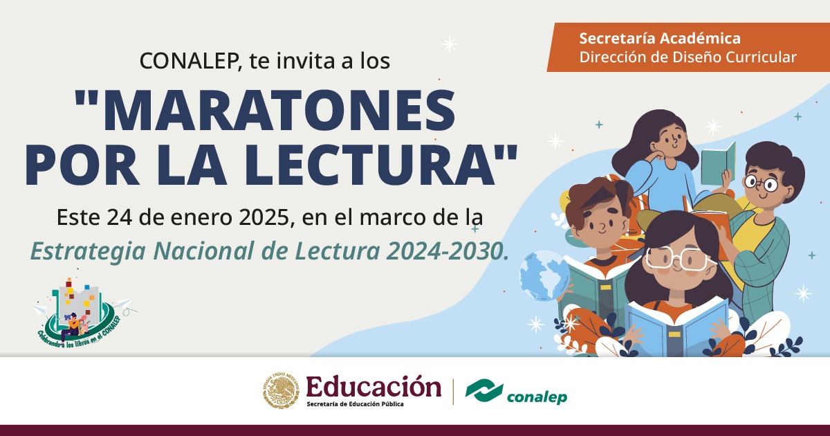CONALEP_Mex's tweet photo. 🌍📚 ¡#DíaInternacionaldelaEducación! 📚🌍

Comunidad Conalep, celebremos juntos la importancia de la educación. Únete a nuestros #MaratonesPorLaLectura y descubre textos que enriquecerán tu conocimiento y habilidades. 🚀✨

Da clic aquí👉https://t.co/fOJQUVHzPl

@SEP_mx https://t.co/vQYkxFPQxM