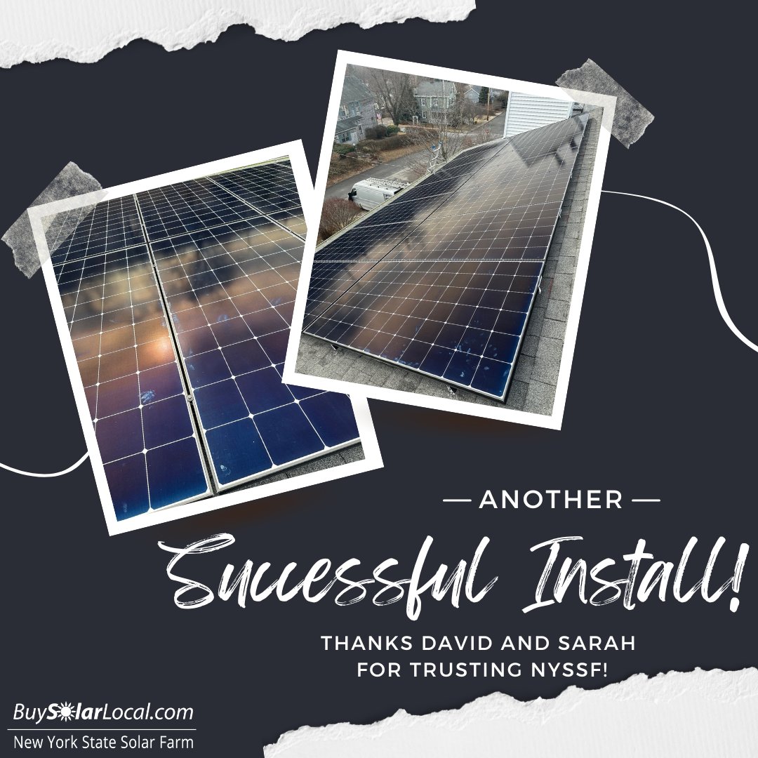 New York State Solar Farm tweet media