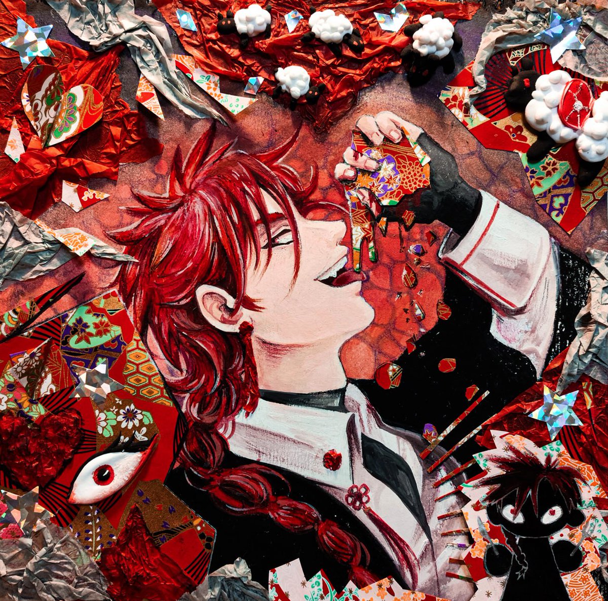 Traditional media experiments on this fine gentleman 🥩🥀
 ̶b̶u̶t̶ ̶w̶h̶a̶t̶ ̶a̶ ̶s̶c̶p̶ ̶i̶s̶ ̶t̶h̶a̶t̶ ̶i̶n̶ ̶t̶h̶e̶ ̶r̶i̶g̶h̶t̶ ̶c̶o̶r̶n̶e̶r̶?̶.̶.̶.̶
#时光代理人 #linkclick