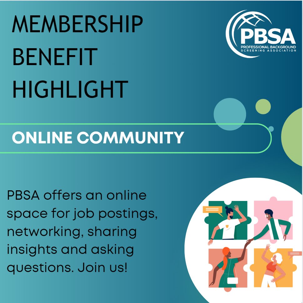 PBSA offers an online community with a spot for job postings too. Got a question for your network? This is the spot to ask! community.thepbsa.org