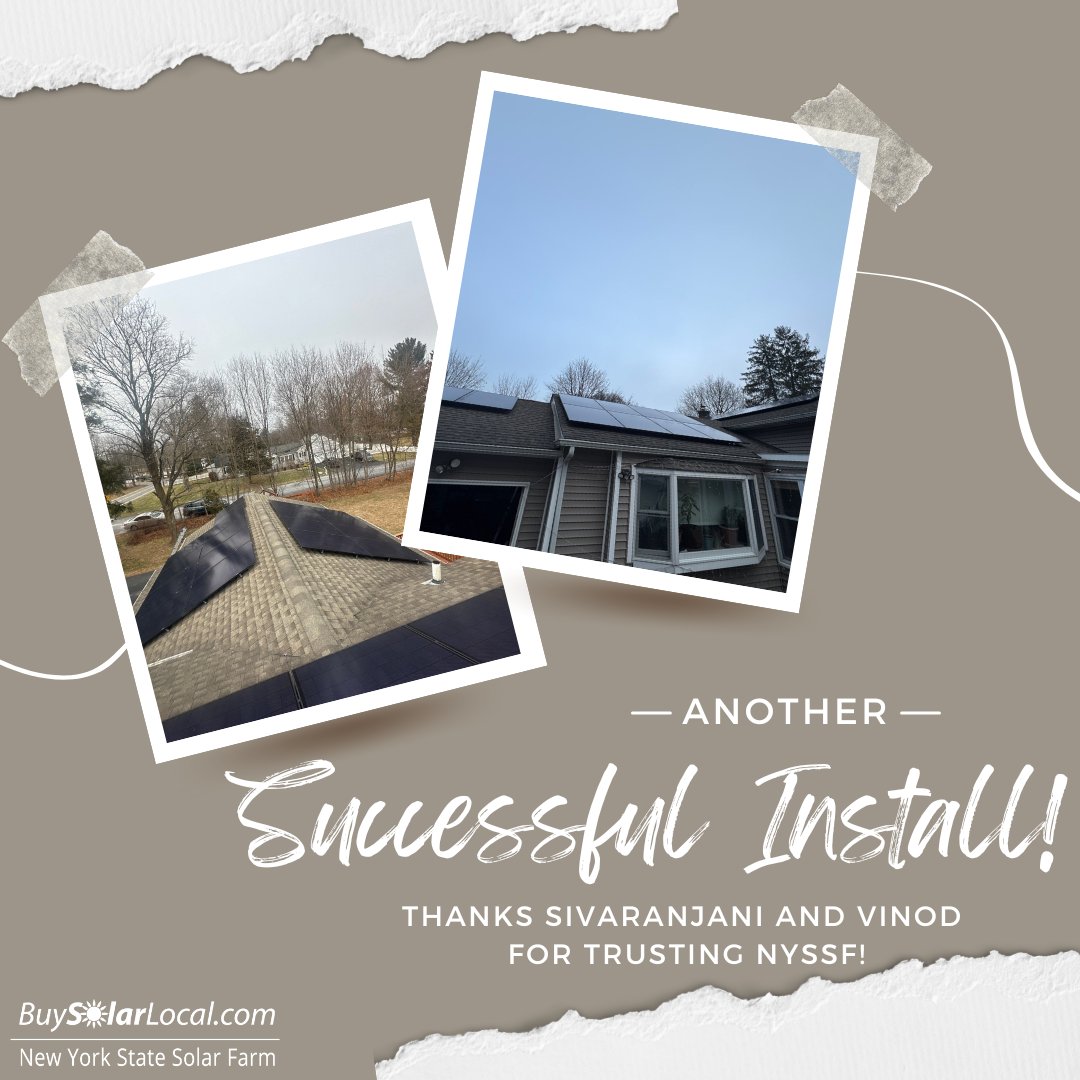 New York State Solar Farm tweet media