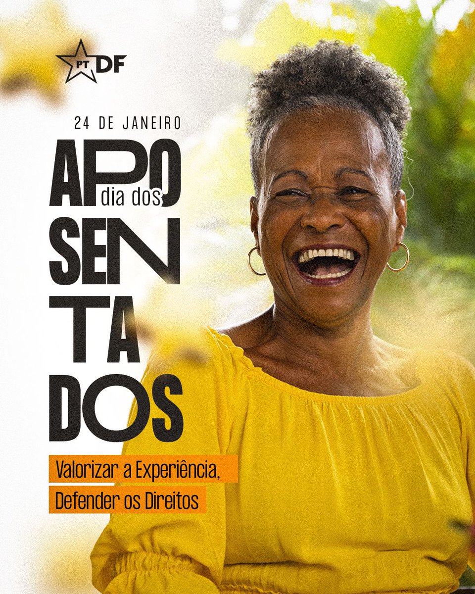 ptdf13's tweet image. O Partido dos Trabalhadores defende a luta das aposentadas e dos aposentados por dignidade e respeito. É preciso valorizar quem dedicou sua vida ao trabalho, garantindo direitos e condições de vida justas para todas e todos. Essa é a nossa bandeira!  

#PTDF #aposentados