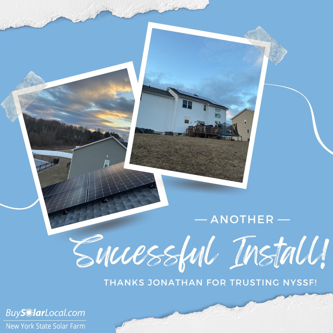 New York State Solar Farm tweet media