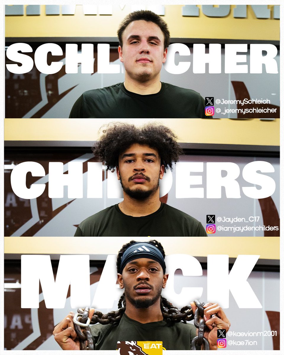 WARRIORS OF THE WEEK⚔️

#EAT | #BroncosReign