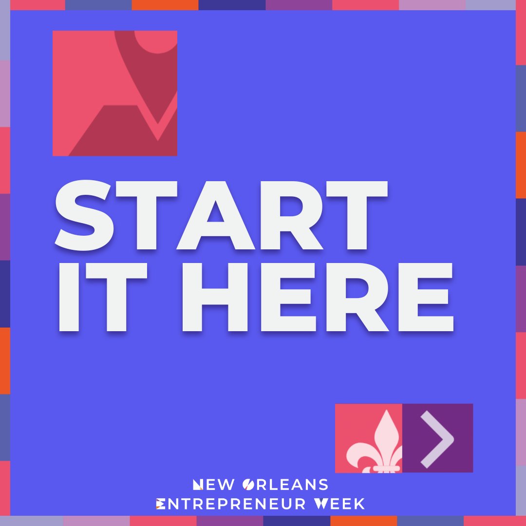 New Orleans has what you need to start and build your business. 🏙️ The “Start It Here” theme at NOEW 2025 celebrates resources, community, and opportunity. Join us March 24-29! 
Register FREE: noew.org