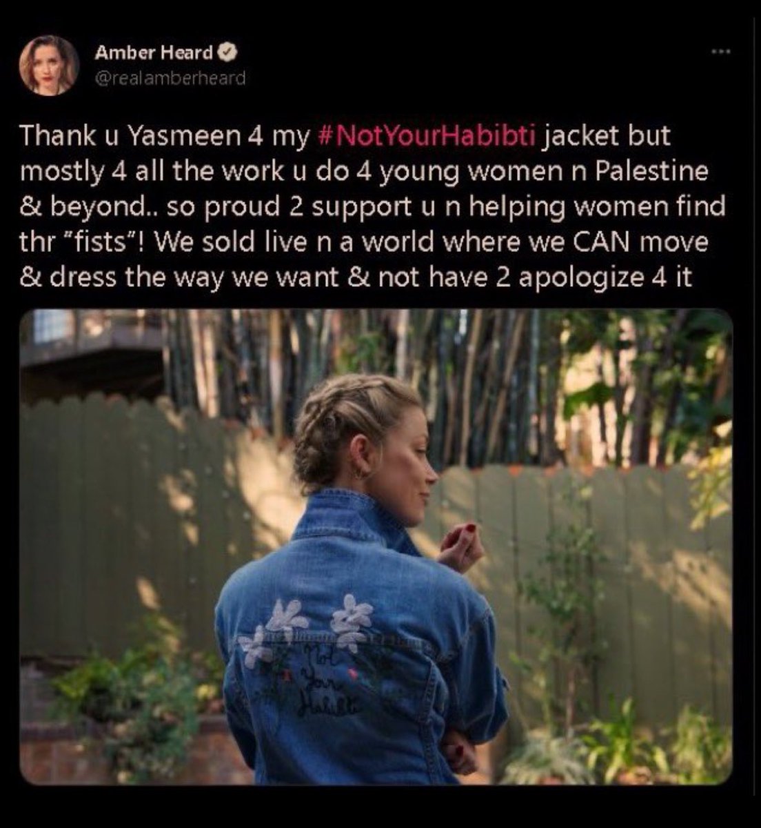 amber heard archive  🇵🇸 tweet media