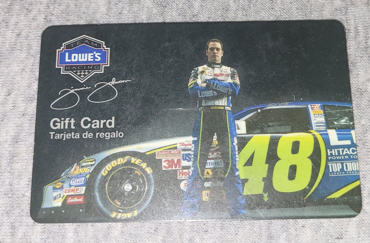 Kaity_Lady's tweet photo. #FlaskbackFriday @JimmieJohnson and Team Lowe's racing cards https://t.co/6rPIiXLQZG