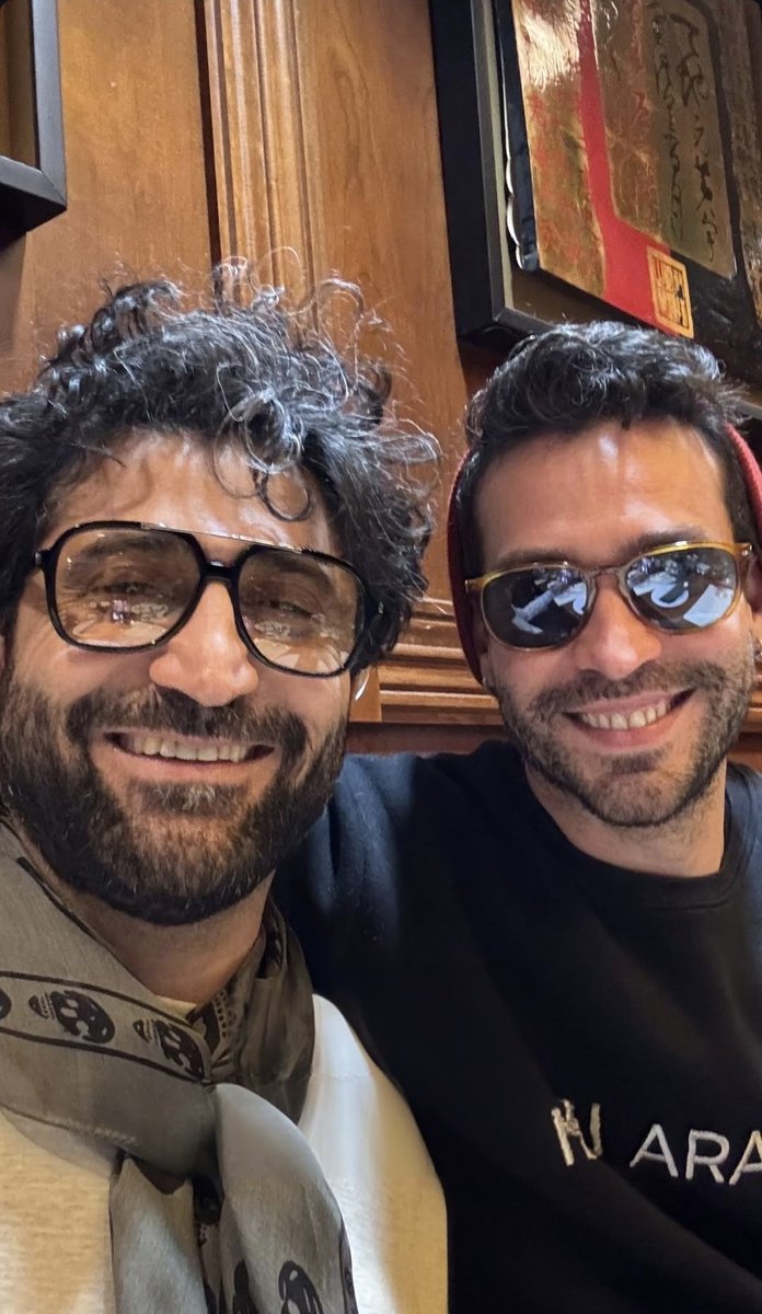 ekocthinker's tweet photo. —ekin with the director of The Things You Kill, Alireza Kharami, at the Sundance Film Festival🤍

#ekinkoç https://t.co/NpDusB2BoS