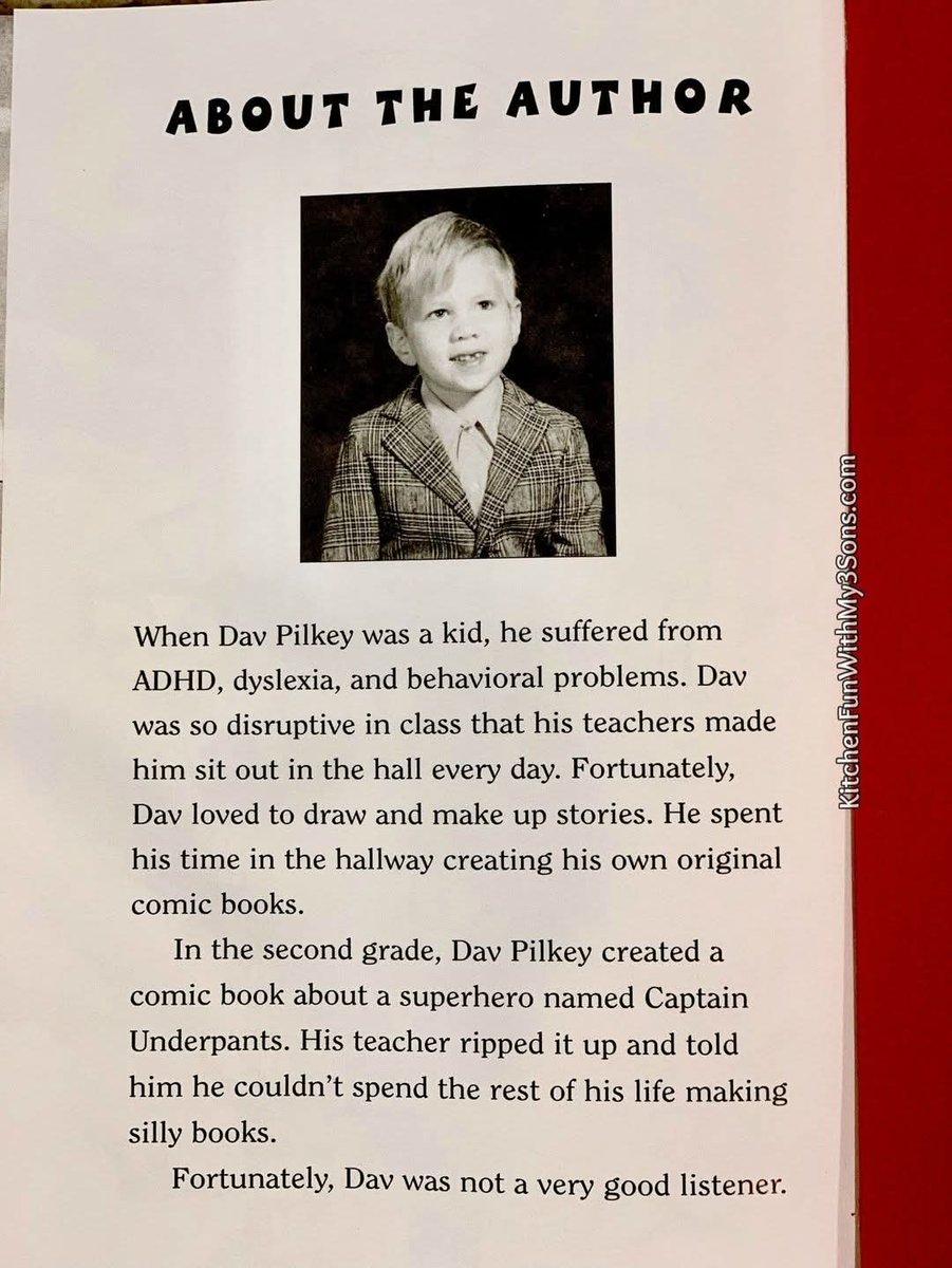 I got to share this with a student today who was feeling down on himself because of his dyslexia. He was SO excited to know that a person with dyslexia could do amazing things like this! Then he wanted to read to me! A WIN!!! #PKVProud