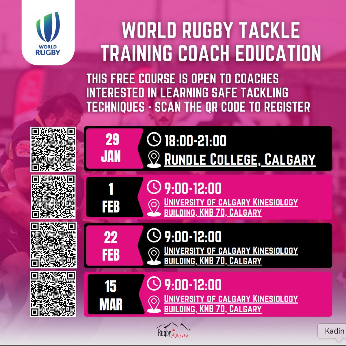 SHRed Mobile (@shredmobile1) on Twitter photo <a href="/WorldRugby/">World Rugby</a> #TackleSmart #TackleReady #ContactConfident for #Coaches. Dates & Times below. <a href="/SIPRC_/">SIPRC</a> <a href="/SHRedConcussio1/">SHRed Concussions</a> <a href="/uofcknes/">UCalgary Kinesiology</a> <a href="/RugbyCanada/">Rugby Canada</a> <a href="/RugbyAlberta/">Rugby Alberta</a> <a href="/CalgaryRugby/">Calgary Rugby Union</a> <a href="/WorldRugby/">World Rugby</a> #TackleSmart #TackleReady #ContactConfident for #Coaches. Dates & Times below. <a href="/SIPRC_/">SIPRC</a> <a href="/SHRedConcussio1/">SHRed Concussions</a> <a href="/uofcknes/">UCalgary Kinesiology</a> <a href="/RugbyCanada/">Rugby Canada</a> <a href="/RugbyAlberta/">Rugby Alberta</a> <a href="/CalgaryRugby/">Calgary Rugby Union</a>