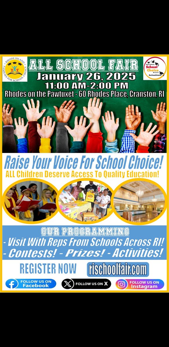 Come see us Rhode Island!!