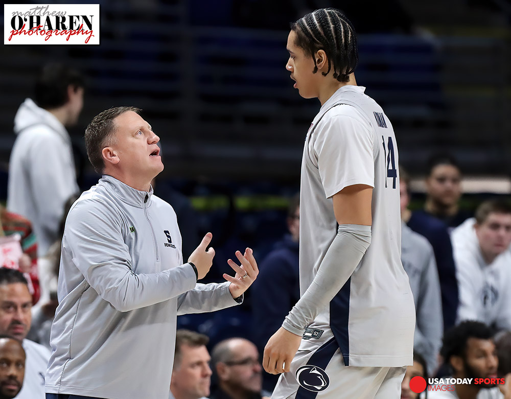 Matthew O'Haren Photography (@moharenphoto) on Twitter photo .<a href="/PennStateMBB/">Penn State Men’s Basketball</a> dominate with a 99-51 win over <a href="/CoppinMBB/">CoppinMBB</a> Saturday afternoon at <a href="/JordanCenter/">Bryce Jordan Center</a> in University Park, PA. #ClimbWithUs #TheClimb #ClimbAsOne #SweatWithUs #WeAre #PSU #PennStateBasketball #PennStateMBB #LegionOfBlue
<a href="/LegionofBluePSU/">Legion of Blue</a> #B1GMBBall <a href="/USATODAY/">USA TODAY</a> <a href="/imagnimages/">Imagn Images</a> .<a href="/PennStateMBB/">Penn State Men’s Basketball</a> dominate with a 99-51 win over <a href="/CoppinMBB/">CoppinMBB</a> Saturday afternoon at <a href="/JordanCenter/">Bryce Jordan Center</a> in University Park, PA. #ClimbWithUs #TheClimb #ClimbAsOne #SweatWithUs #WeAre #PSU #PennStateBasketball #PennStateMBB #LegionOfBlue
<a href="/LegionofBluePSU/">Legion of Blue</a> #B1GMBBall <a href="/USATODAY/">USA TODAY</a> <a href="/imagnimages/">Imagn Images</a>