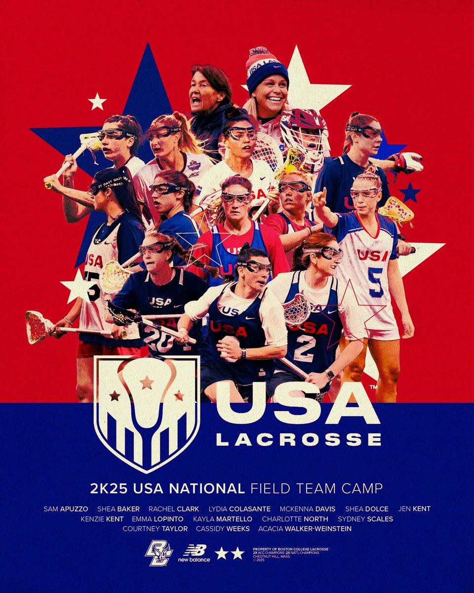 BC Women's Lacrosse (@bcwlax) on Twitter photo Eagles 🤝 <a href="/USAWLax/">U.S. Women's National Team</a> Training Camp 🦅🥍
The Eags were well represented at the training camp in Chestnut Hill! Eagles 🤝 <a href="/USAWLax/">U.S. Women's National Team</a> Training Camp 🦅🥍
The Eags were well represented at the training camp in Chestnut Hill!