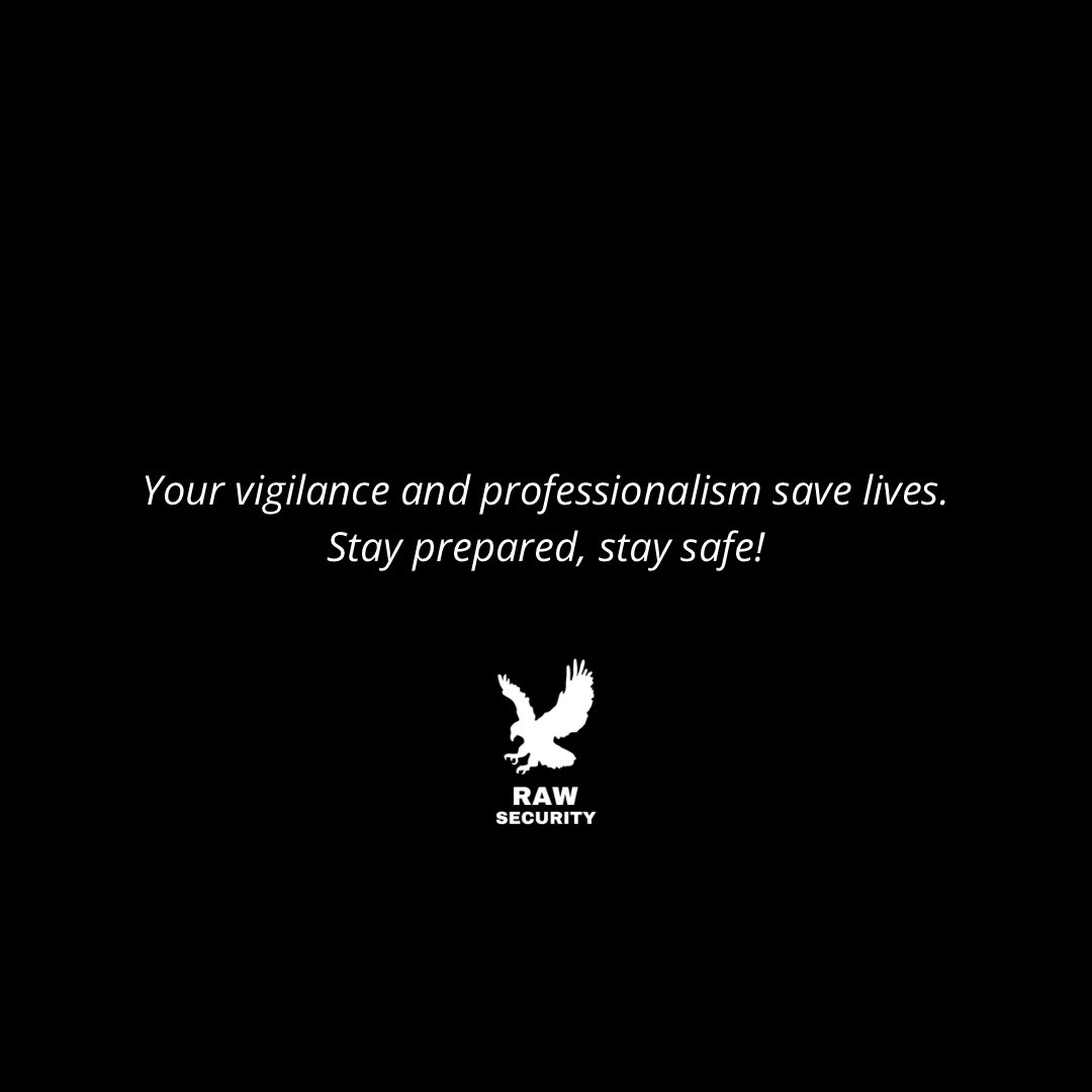 irawsecurity's tweet image. 🔥 Active Fire Response Tips for Guards 🔥
1️⃣ Stay calm &amp;amp; act fast
2️⃣ Sound the alarm
3️⃣ Call 9-1-1
4️⃣ Assist evacuation
5️⃣ Don’t risk your safety
Your quick actions save lives! 💪 
#RawSecurity #FireSafety