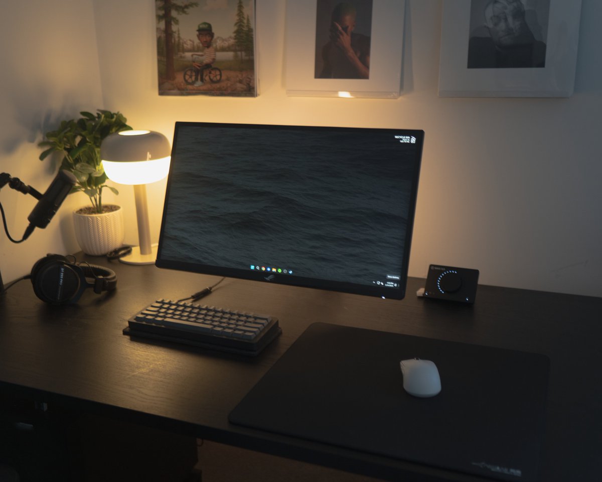 haru6k's tweet photo. 2025 Competitive Setup
#desksetup https://t.co/yTx3kqgyG7