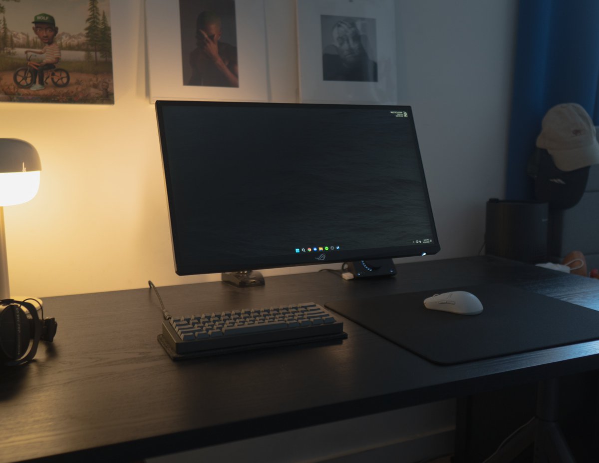 haru6k's tweet photo. 2025 Competitive Setup
#desksetup https://t.co/yTx3kqgyG7