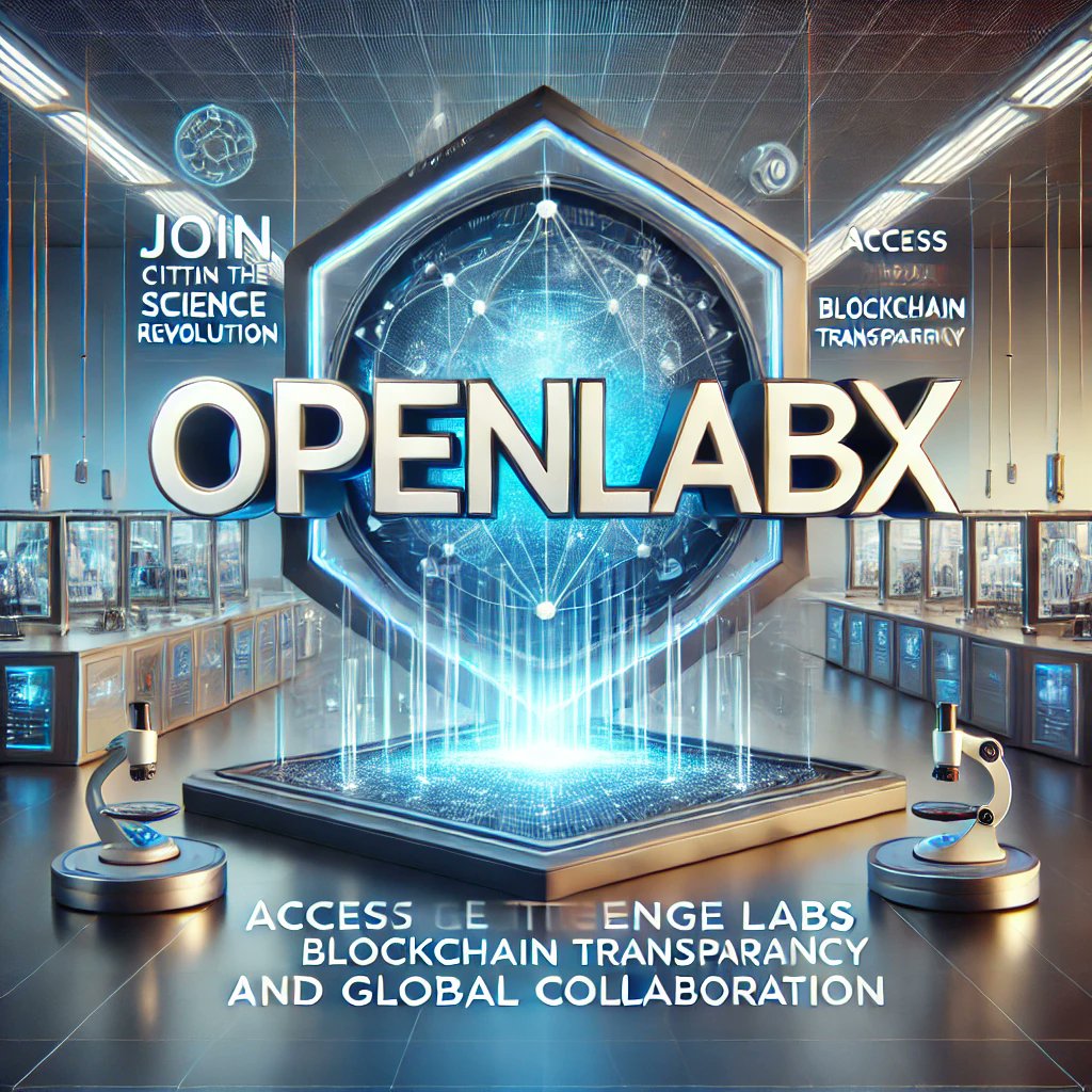 OpenLabX_xyz's tweet image. Introduction to OpenLabX
🌍 Ready to revolutionize science?
🔬 OpenLabX combines cutting-edge labs and blockchain to ensure transparency and global collaboration.
🚀 Join us in democratizing access to research.
👉 openlabx.xyz