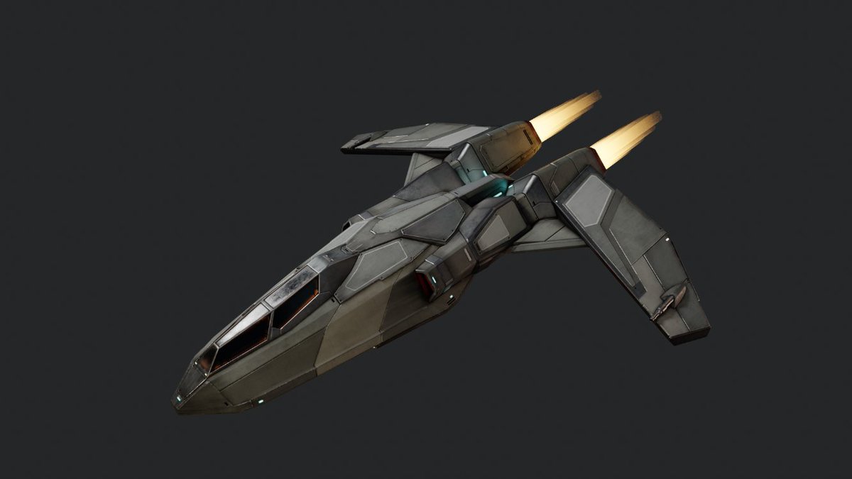 warofnova's tweet photo. The Gray Wolf: 

Tier 1 Medium Close Range Strike Craft with increased armor for additional damage reduction https://t.co/Ayy4BuXiFB