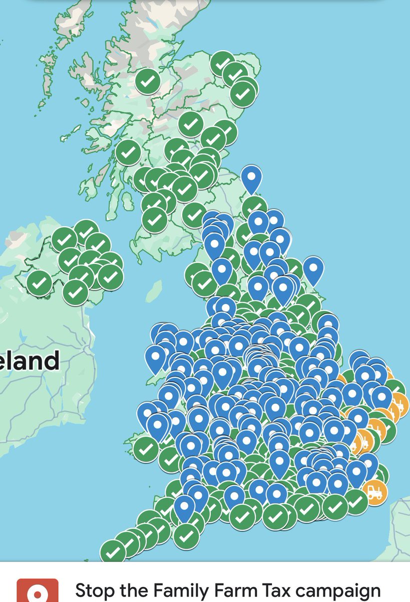 Farming day of unity tomorrow. 

Look at the massive amount of peaceful, non disruptive events that are happening right across the UK as farmers unite with the public to stand against the Labour government’s inheritance tax on family farms.