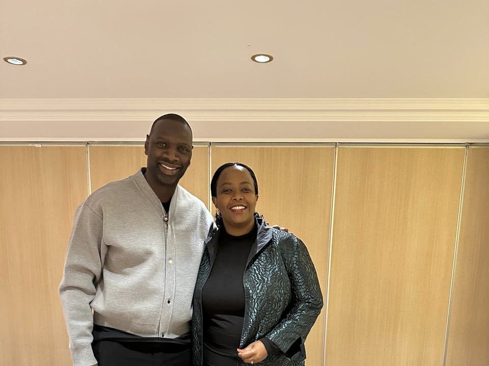 Really enjoyed watching LUPIN, a few years ago and then really enjoyed meeting Omar Sy today in Paris. Very passionate about his home country, Senegal and our continent. Delighted to hear all his plans.