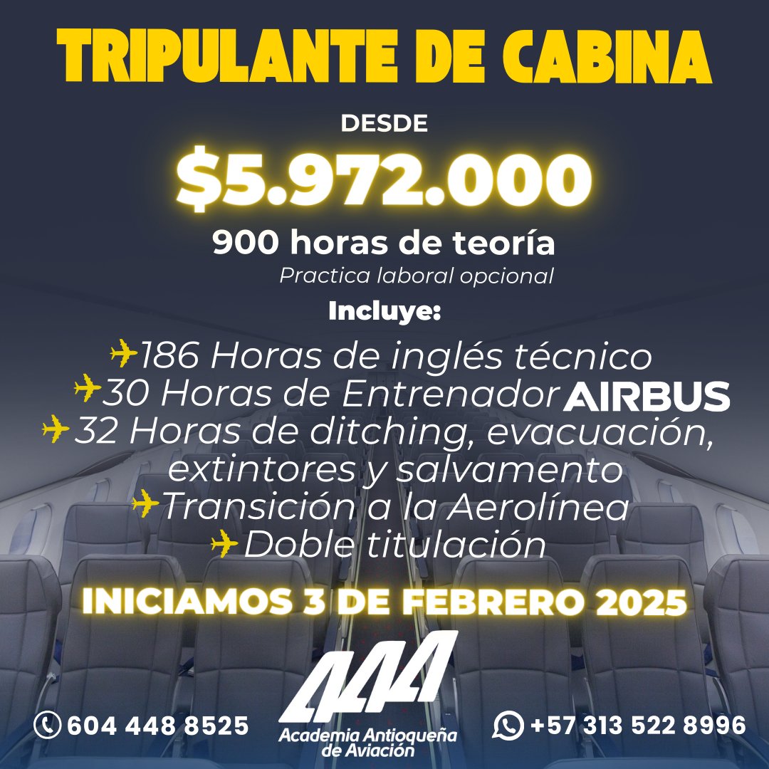 Academia Antioqueña de Aviación tweet media