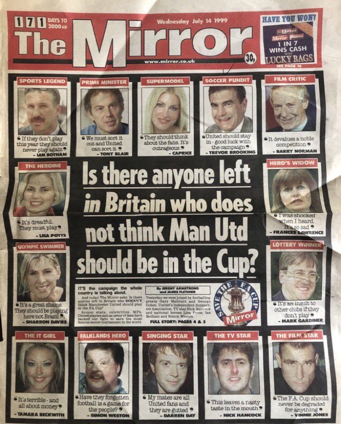 shitbritishpics's tweet image. Holding myself accountable. I'm going to do a Getty Images weekend of everybody on the Is There Anyone Left In Britain Who Does Not Think Man Utd Should Be In The Cup? Daily Mirror front page at some point. Thank you in advance for the support.