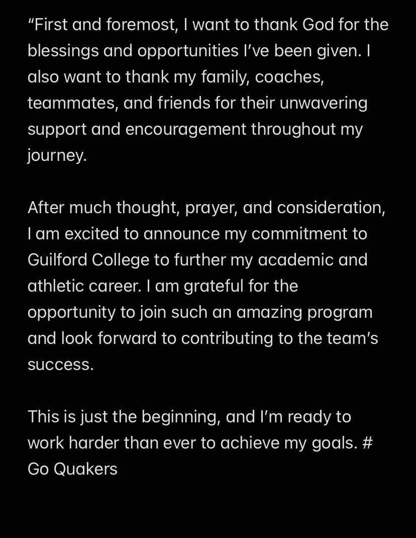10000% Committed. <a href="/GuilfordFB/">Guilford College Football</a> <a href="/cjamos32/">CoachAmos</a> <a href="/CoachZMayo/">Zach Mayo</a> <a href="/Mooresville_FB/">Mooresville Football</a> #AGTG