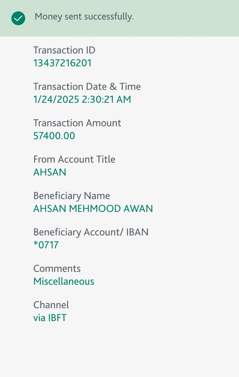 Circuit2PCB's tweet photo. I have sent 57400Rs pkr  from my @HBLPak to @easypaisa account. Account holder is same me as it my personal account. But payment didnot receive in easypaisa. More than 24hrs passed. @HBLCare and @easypaisa please help me. This is very bad service we are facing. https://t.co/Lmghy4pO5x