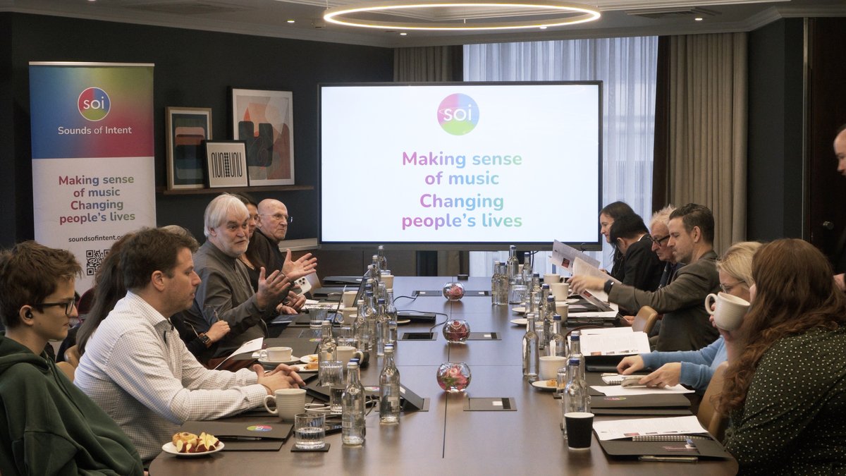 Last Friday, the wider Sounds of Intent team came together for an exciting meeting focusing on the amazing progress made in 2024 and the brilliant plans in the works for 2025. We are so excited about the positive momentum generated by this inspiring group of people. 😍🎵😍