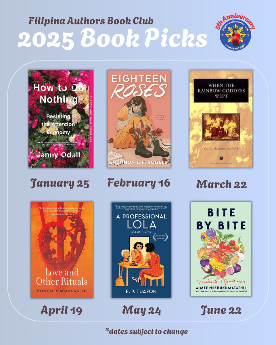 Filipina Authors Book Club tweet media