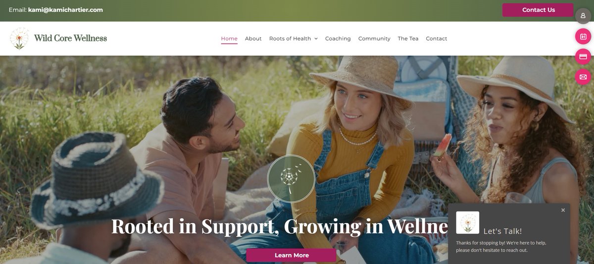 MeredithSchnee1's tweet photo. 🎉✨ Exciting news! Huge congratulations to my amazing client, Wild Core Wellness. on the launch of her brand new website! 🌐 https://t.co/lWOOmwAXG4