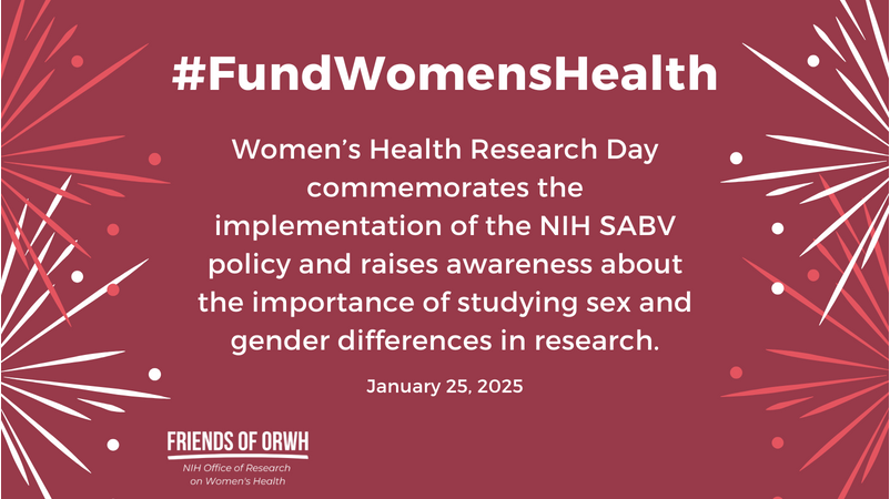 ICON__X's tweet photo. 📢 This Saturday 1/25, we celebrate #WomensHealthResearchDay! For 30+ years, @NIH_ORWH has supported women’s health #research within and beyond the NIH scientific community. As Friends of ORWH, we are proud to spotlight this Office and all its work on behalf of women. #SABV https://t.co/KcmIUGWanX