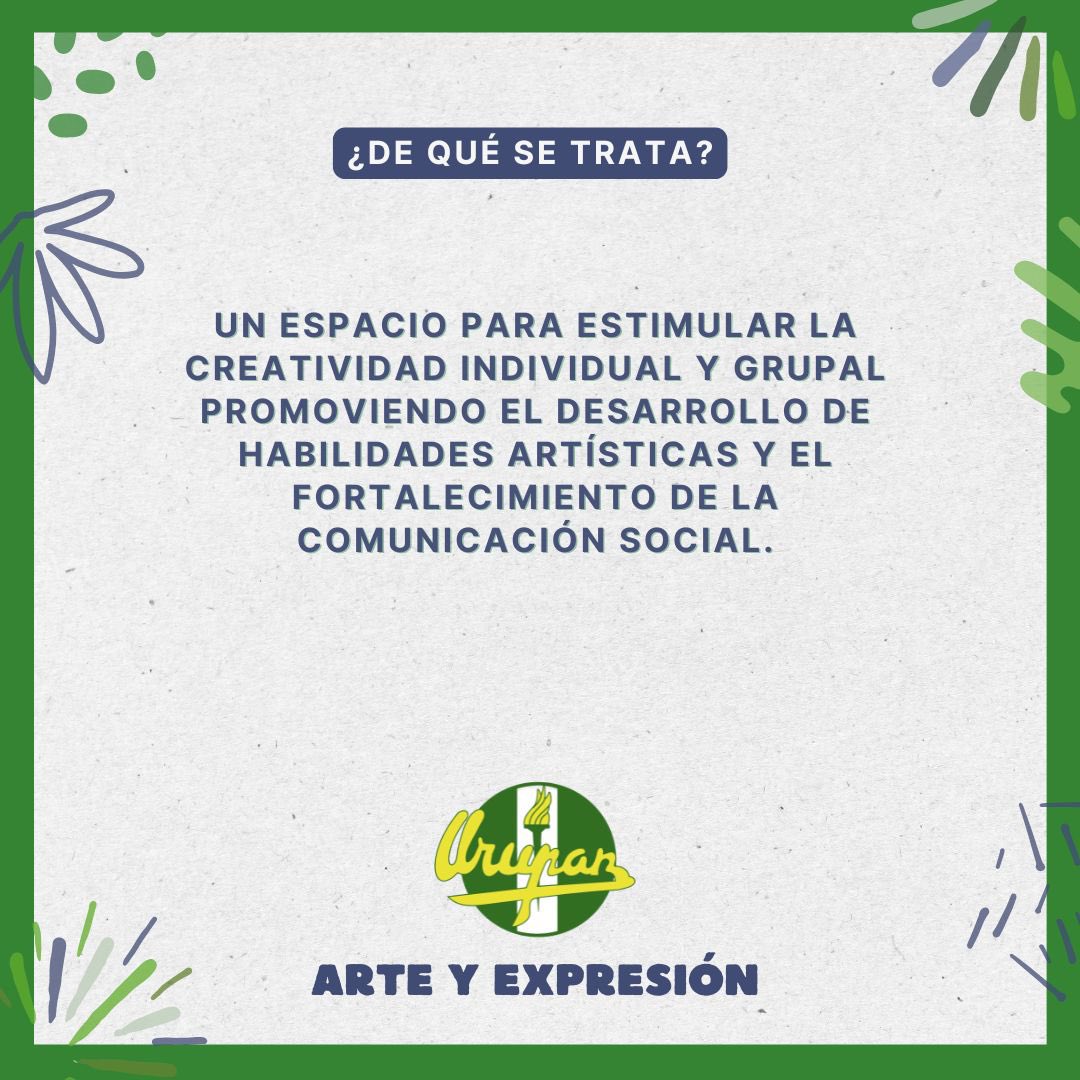 💚Urupan - Arte y expresión llega en este 2025. 🤍

Un espacio para el encuentro.
Estate atento a las novedades  👀 😉