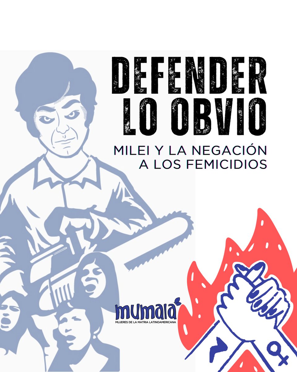 MuMaLaNacional's tweet photo. 🔥 Defender lo obvio. 

FEMICIDIO es el nombre utilizado para referirnos a los homicidios de mujeres donde media la violencia de género (asimetría de poder donde el varón somete, viola, golpea, mata, por considerar a las mujeres de su propiedad). https://t.co/8HzqzomAGw