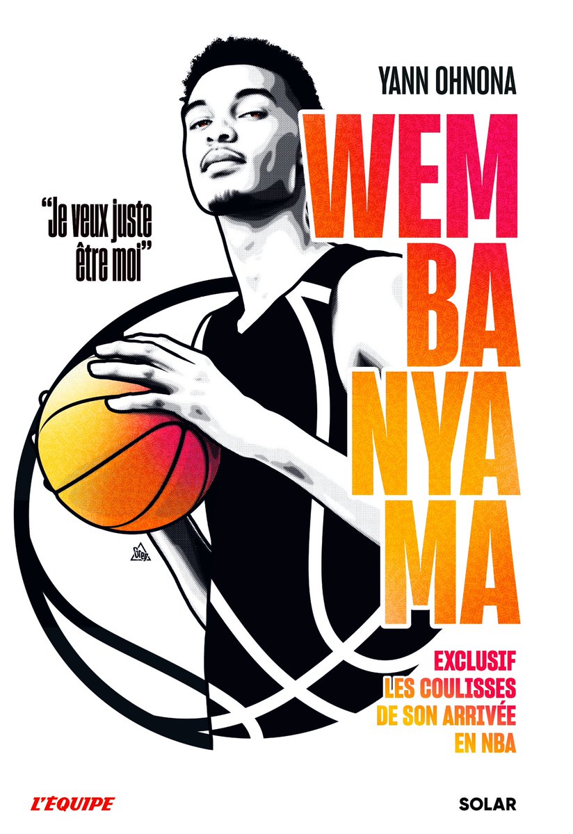 sportsmarketing's tweet photo. 🚨 JEU CONCOURS 🚨

🏀 En cette période de #NBAParisGame on vous fait gagner 1 exemplaire de l'ouvrage #Wembanyama de @yohnona (@lequipe @SOLAReditions)

👉 RT et Follow @sportsmarketing
🍀 TAS vendredi prochain. Bonne chance ! 

#Jeu #Concours #JeuConcours #Wemby #NBAParis #NBA https://t.co/5mVAOyqIFt