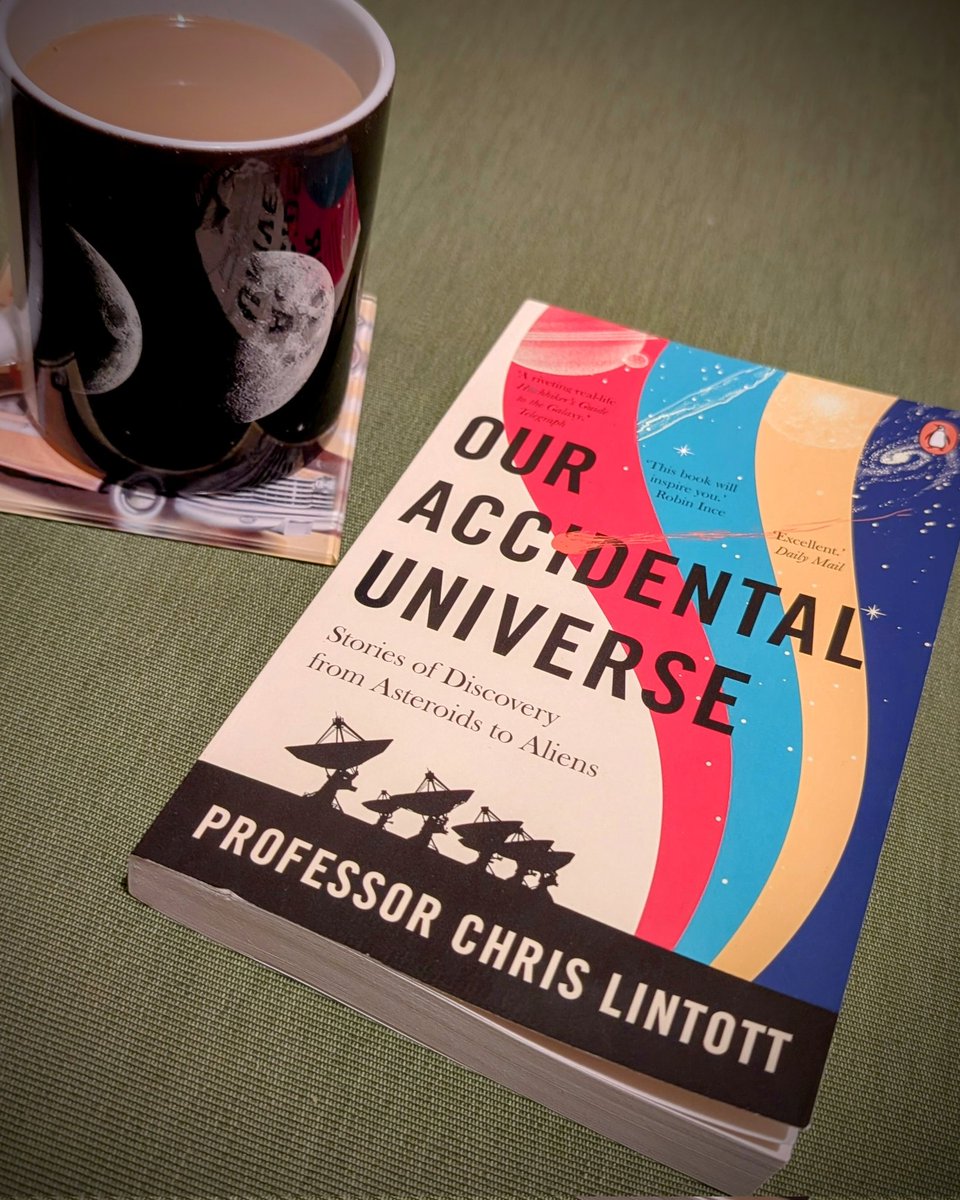 Space Read #4
Our Accidental Universe by Prof. Chris Lintott.
'It is the stars, the stars above that govern our conditions. (King Lear, Act IV)
#astronomy  #accidentaluniverse