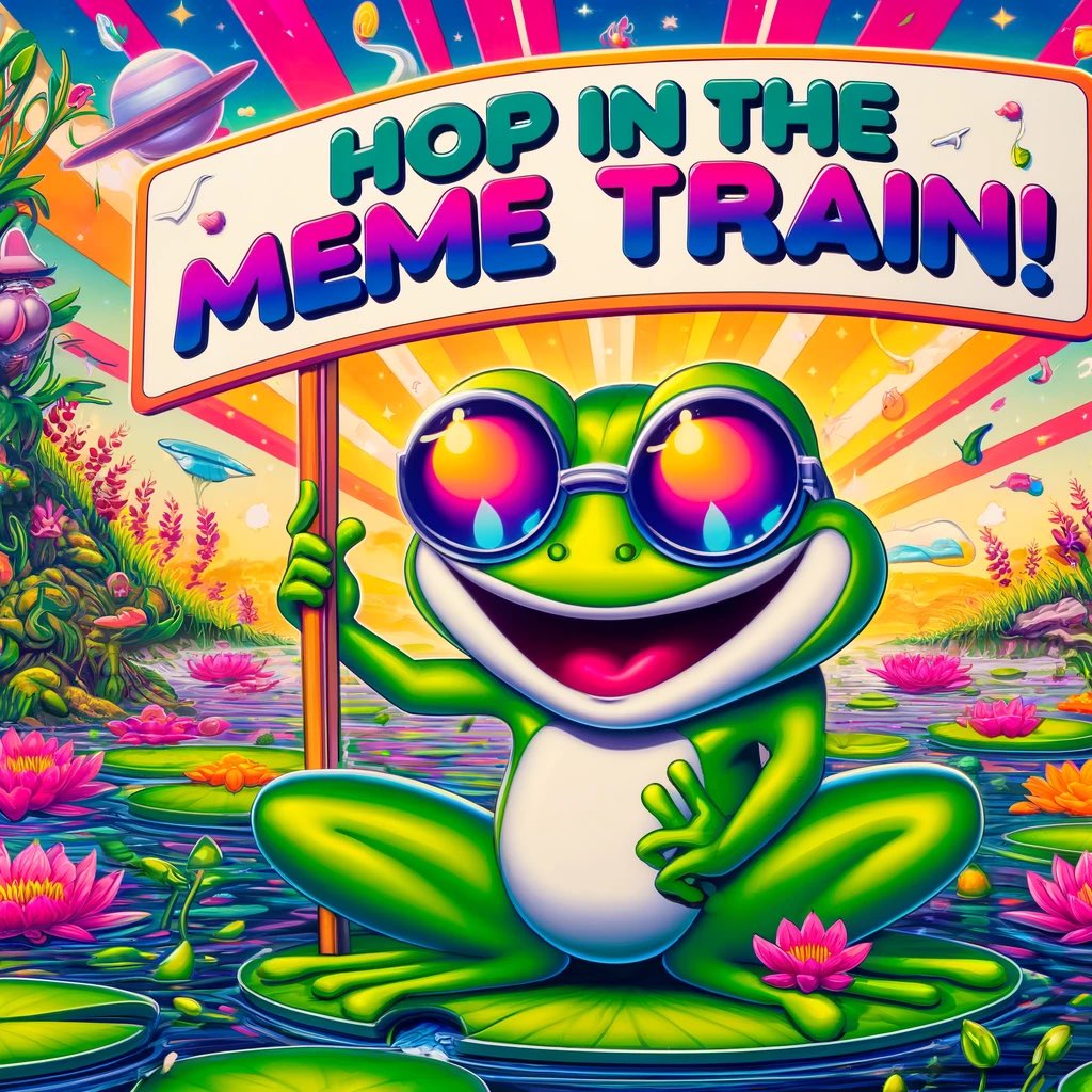 father_1241's tweet photo. Hop on and join the Mimboku crew for laughs, vibes, and NFT magic! 🌟💚

Let the memes begin! 🔥 #Mimboku #FrogLife #MemeTrain

@mimboku_story https://t.co/goh6rEPazp