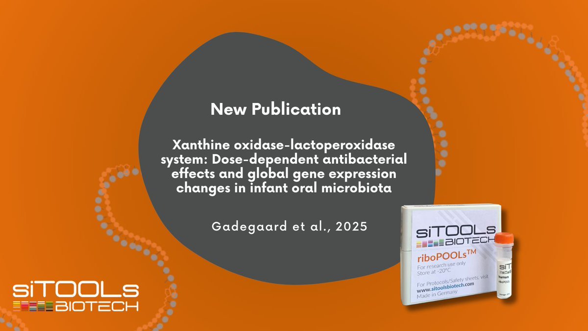 New publication investigates the dose-dependent antibacterial effects of the xanthine oxidase-lactoperoxidase system on infant oral microbiota. Using riboPOOLs for E. coli rRNA removal, researchers reveal global gene expression changes, offering insights into its microbial