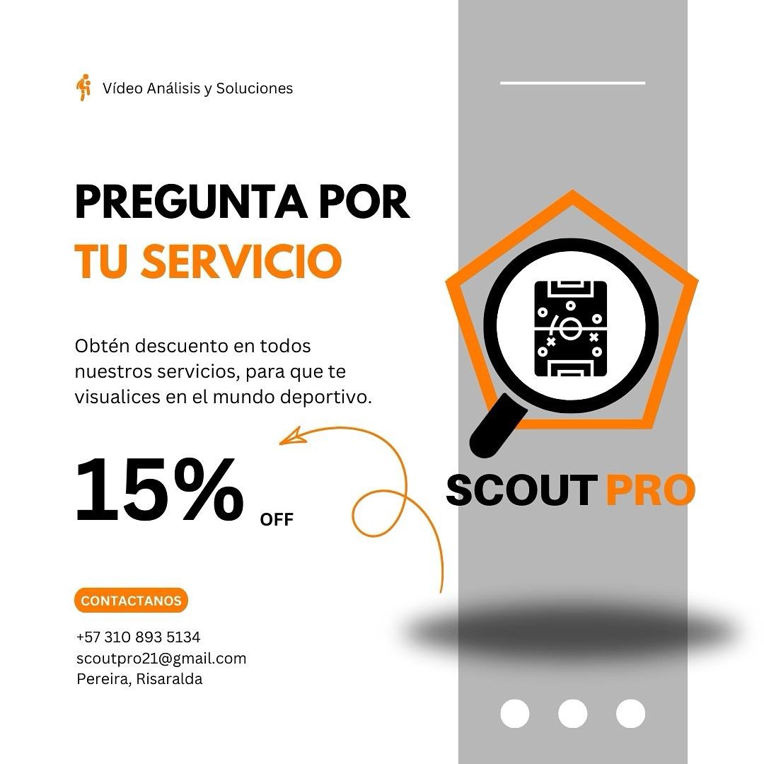 ScoutPro21's tweet photo. 🔎Organiza tu base de datos y obtén información 📊 relevante de tus acciones ⚽

Pregunta por nuestros servicios  y te asesoramos 🗣️ para que tengas una buena carta de presentación 👔, además obtendrás descuentos durante esta temporada 💪🏽 https://t.co/RA7XSeCXId
