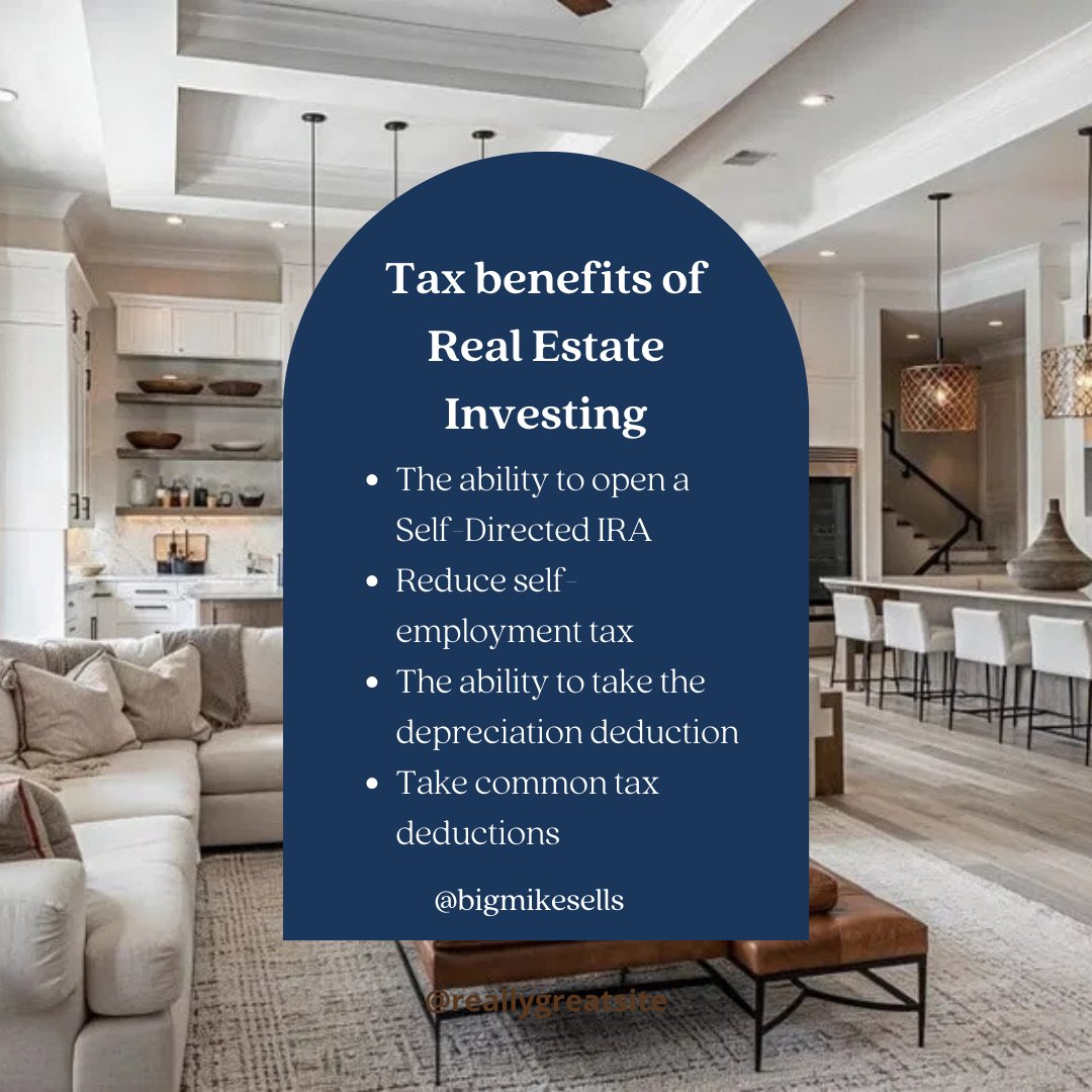 bigmikesells's tweet photo. With tax season right around the corner here are some tax benefits of having Real Estate Investments! 
@bigmikesells / (706)-601-0612
#bigmikesells #bigmikerealesate #garealesate #realestateagent #garealestateagent #realty #realtyfamily #mcleroyrealty #findyourdreamhome https://t.co/UIku2oYF5P