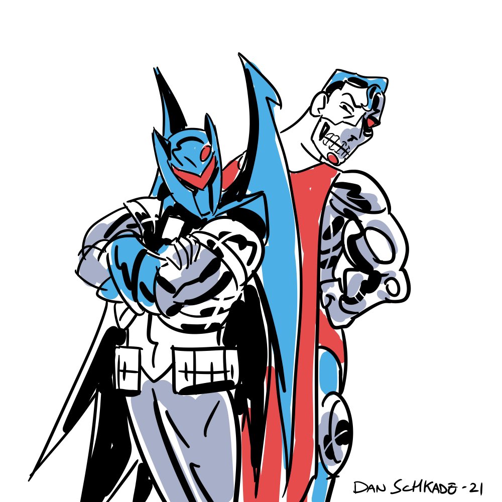 DanSchkade's tweet photo. I've got BIG love for Jean-Paul Valley's Batman, horrible little worm that he is https://t.co/kK5z4SmfzD