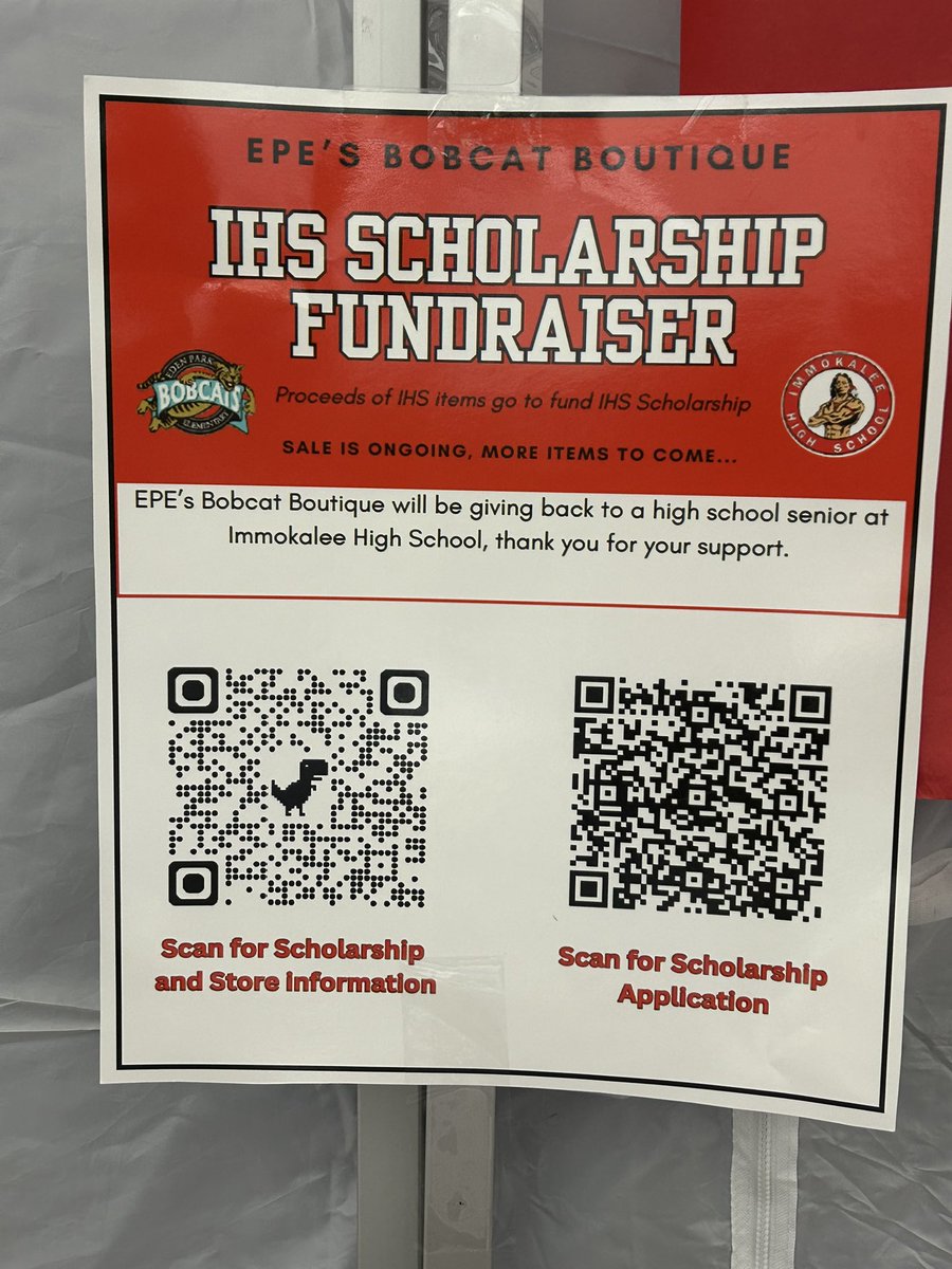 FutureReadyCCPS's tweet photo. Come check out @EPEBobcats Bobcat Boutique @collierschools STEAM expo @arhpatriots tokorrow- 💯% of sales will go to the @Indians_IHS scholarship. #GivingBack #ImmokaleePride #StudentEntreprenuers https://t.co/i5m2Vgxn1i