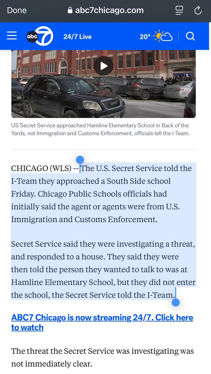 jackDaleyDCLA's tweet image. Literally the first paragraph confirms it was Secret Service and not ICE, and they were investigating a threat. 

It’s gonna be a long 4 years with The Sam’s lighting their hair on fire over literal BS