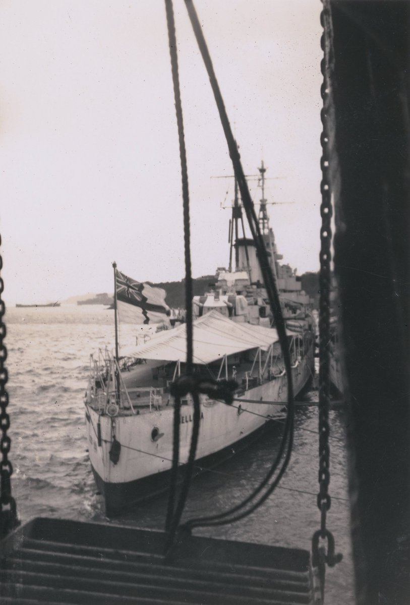 LemuelLyes's tweet photo. This #FoundPhoto I picked up in NZ a while ago without any provenance, but I think it shows HMNZS Bellona, a D-Day veteran that saw service with the Royal Navy at Omaha Beach.

Loaned to the RNZN in 1946. #SWW #History

My Collection https://t.co/pnbOmGAu4L