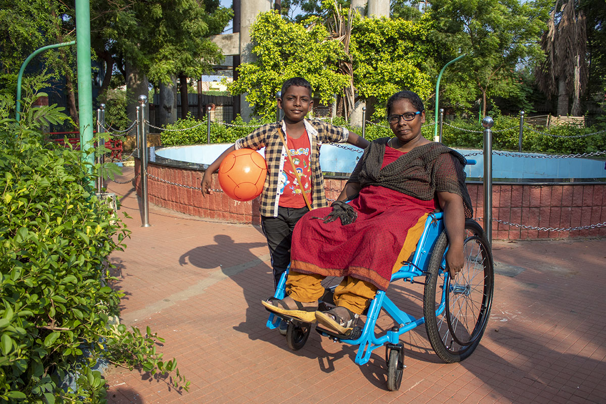AshleyCaveda's tweet photo. We have raised $7,655.38 to fund nearly 80 wheelchairs! Swipe to see the chair in action! Each wheelchair means a person can go to school, work, or simply move around their community with dignity. 
There's still time to make an impact: https://t.co/J9MUYgT1Cd https://t.co/wKpeR0dsj3
