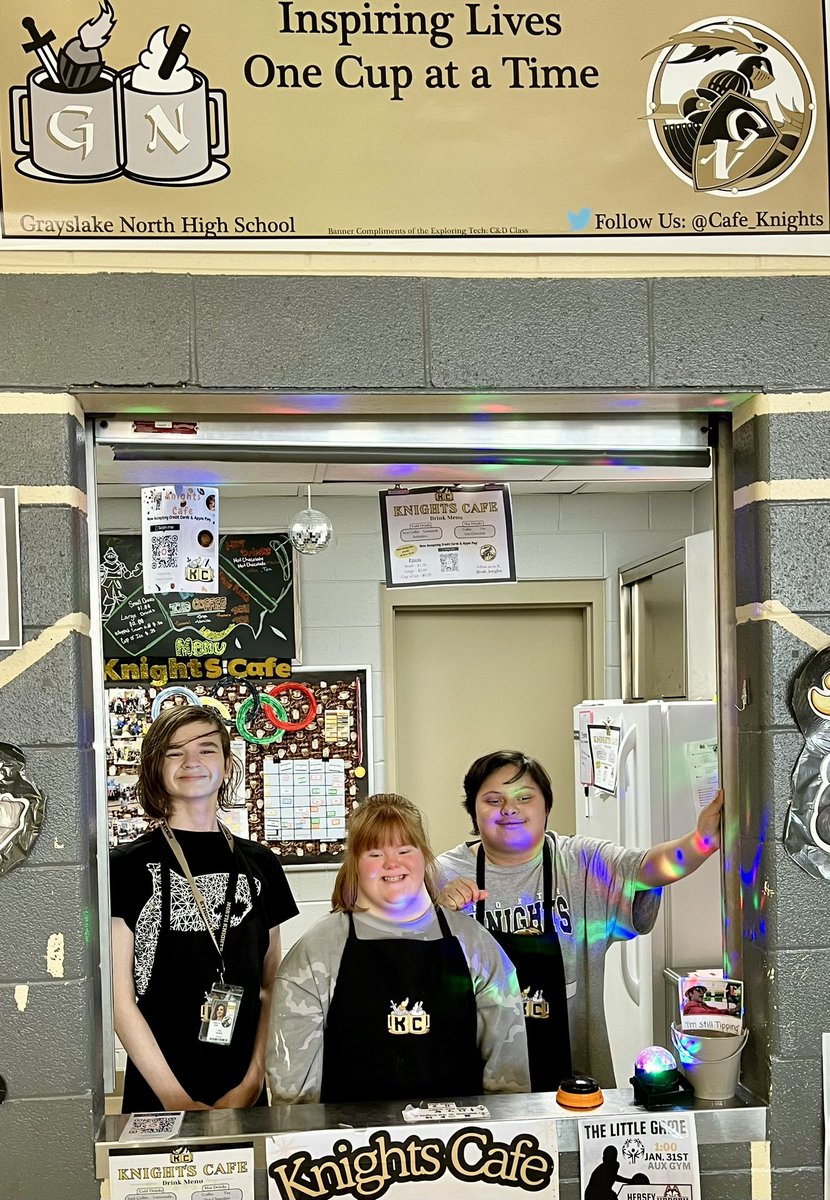 Happy Friday from the Knights Cafe!