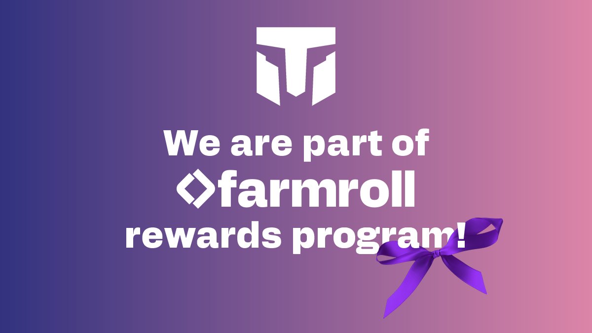 Titans x <a href="/farmroll_io/">Farmroll.io</a> 

We are excited to announce our partnership with <a href="/farmroll_io/">Farmroll.io</a>, which brings new benefits to our community! 

Titan token and NFT holders can now engage in FarmRoll tasks, accumulating points that can be exchanged for $ROLL tokens.

To take advantage of