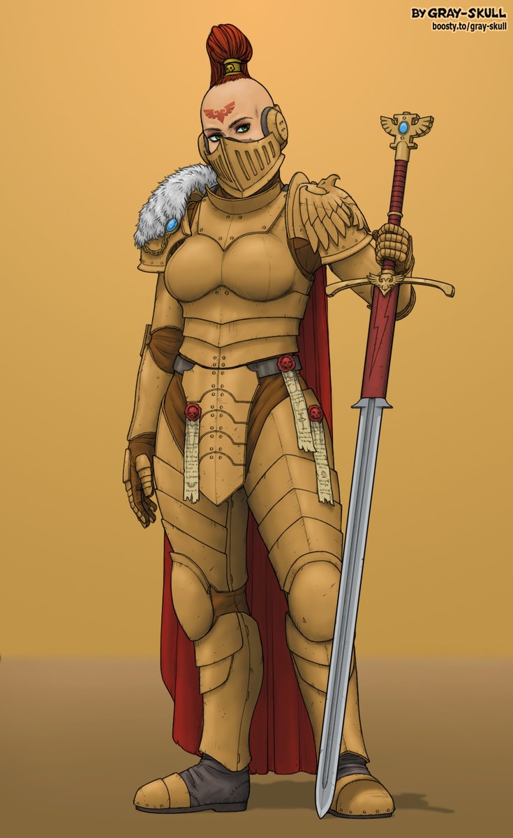 #warhammer40k #warhammer40000 #warhammer #40k #WarhammerArt #WarhammerCommunity #sistersofsilence #sisters_of_silence #grayskull 
Sister of Silence